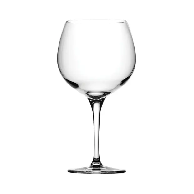 Set of six Primeur Balloon Gin Glasses by Glassware UK, 680ml each, with elegant round bowls and long stems, perfect for gin.