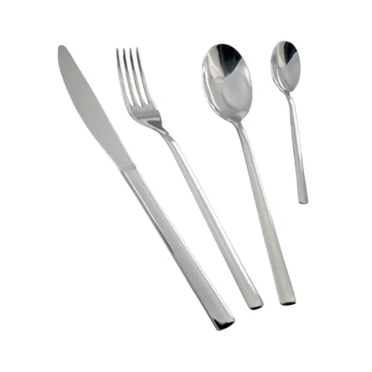 Svanera Laura Table Spoon, elegant cutlery piece with polished stainless steel finish, designed for fine dining.