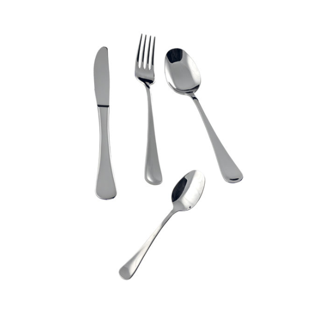 Svanera Claudia table spoon from Glassware UK, elegant cutlery piece with sleek design displayed on a white background.