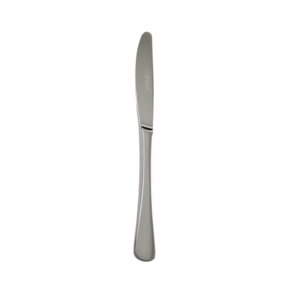 Svanera Claudia table knife from Glassware UK, featuring a sleek stainless steel design for cutlery dining.