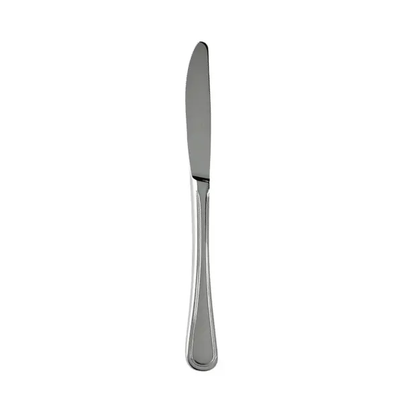 Stefania table knife from Svanera, elegant cutlery with a sleek design, displayed on a neutral background.