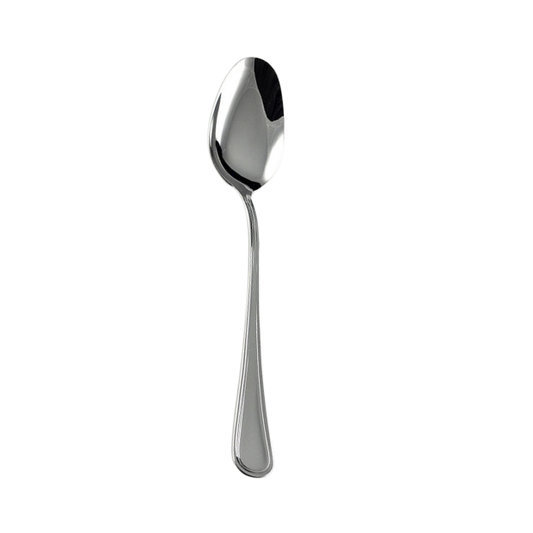 Steel Stefania table spoon by Svanera, part of Glassware UK's cutlery collection, with a polished finish and ergonomic handle.