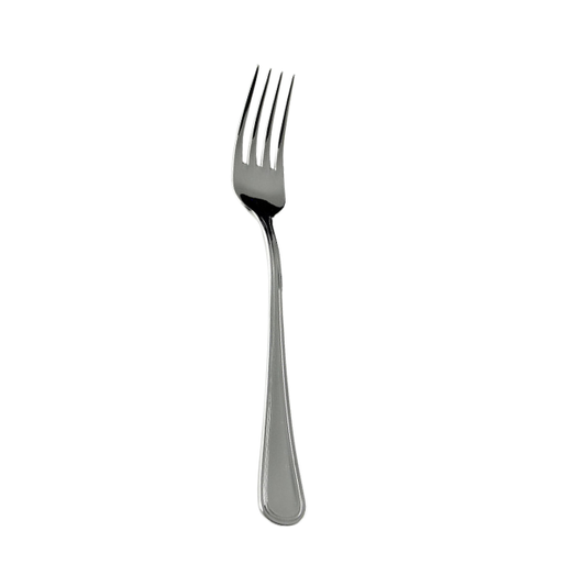 Svanera Stefania table fork from Glassware UK, stainless steel cutlery with a sleek, modern design, perfect for dining settings.
