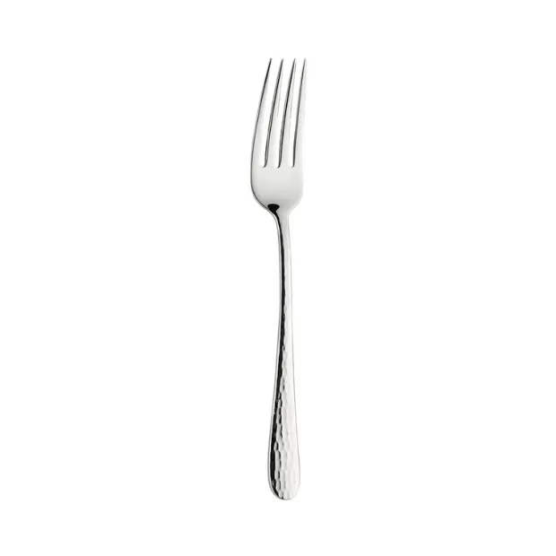 24-piece Pintinox Luna Steel Cutlery Set with sleek stainless steel forks, knives, and spoons arranged on a white background.