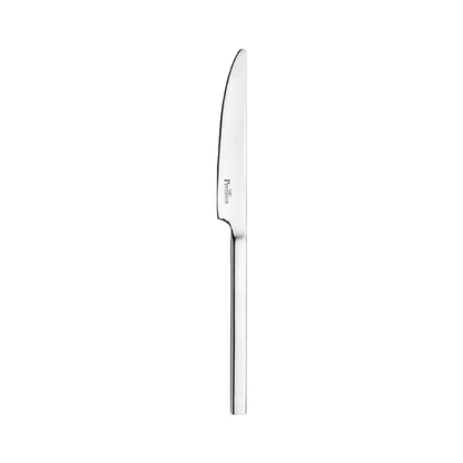 Glassware UK Pintinox Tie table knife, sleek cutlery with stainless steel blade and handle, designed for elegant dining.