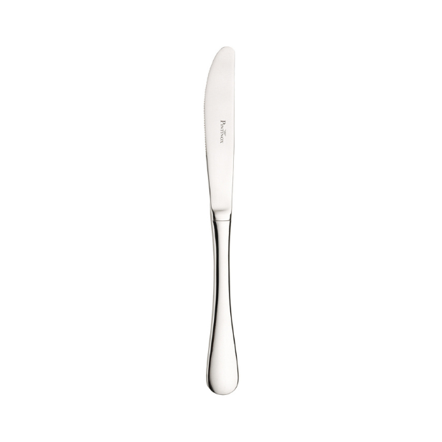 Glassware UK Pintinox Stresa table knife, stainless steel cutlery with a sleek handle design, ideal for dining settings.