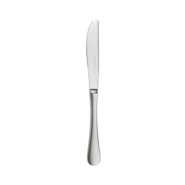 Glassware UK Pintinox Stresa Mystique table knife, elegant cutlery with a sleek stainless steel blade and ergonomic handle.