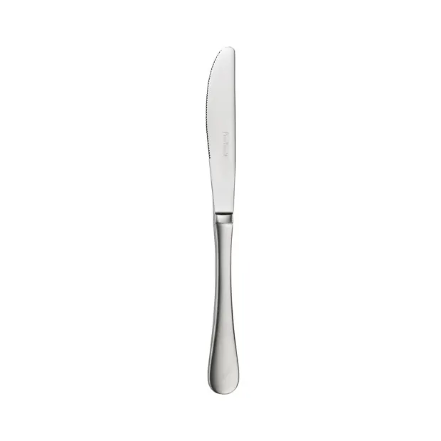 Glassware UK Pintinox Stresa Mystique table knife, elegant cutlery with a sleek stainless steel blade and ergonomic handle.