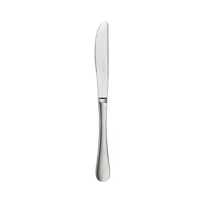 Glassware UK Pintinox Stresa Mystique table knife, elegant cutlery with a sleek stainless steel blade and ergonomic handle.