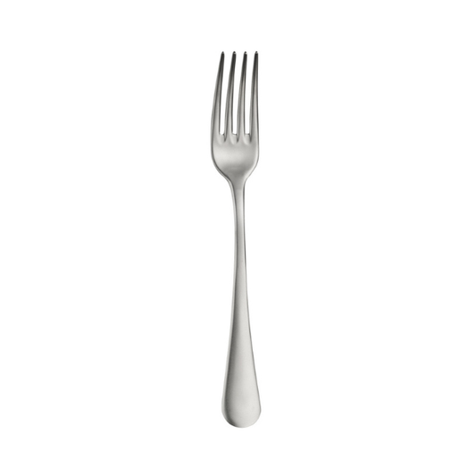 Glassware UK Pintinox Stresa Mystique table fork from the cutlery set with polished stainless steel finish.