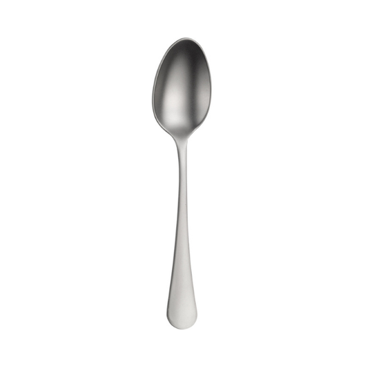 Glassware UK Pintinox Stresa Mystique table spoon, elegant cutlery with a sleek handle design, shown on a white background.