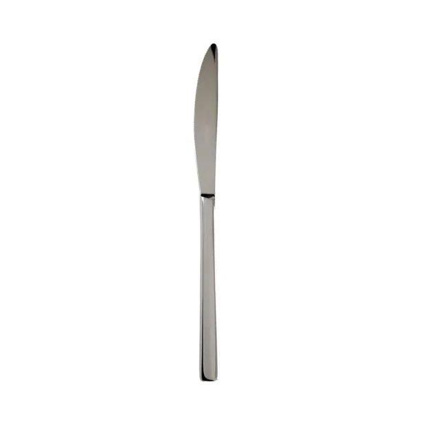 Laura Table Knife from Svanera cutlery set with stainless steel blade and elegant handle, designed for dining.