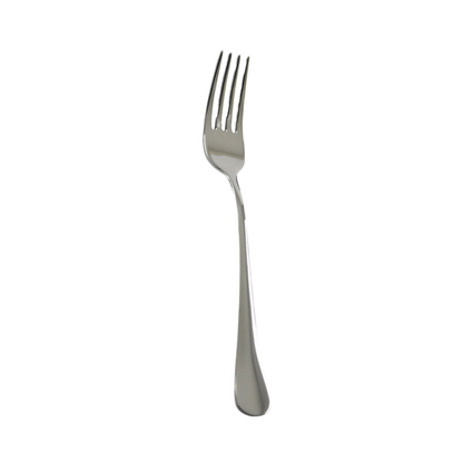 Svanera Claudia table fork from Glassware UK, a sleek stainless steel cutlery piece with a polished finish.