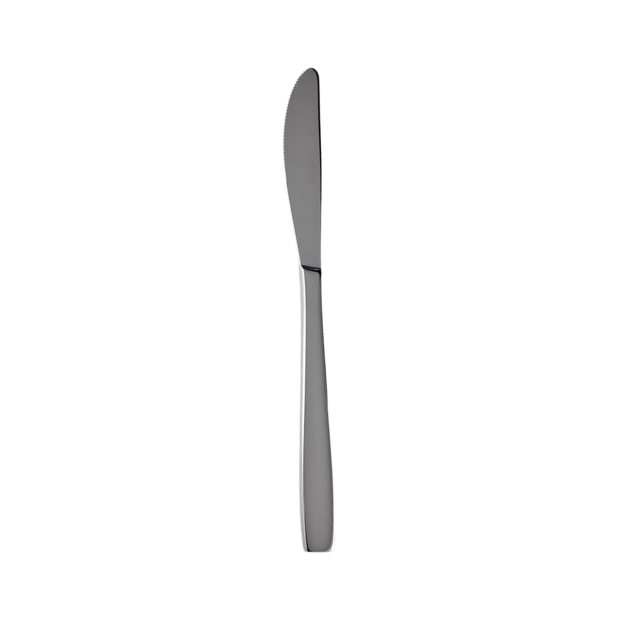 Selena Table Knife from Svanera, elegant cutlery with a sleek design, displayed on a neutral background.