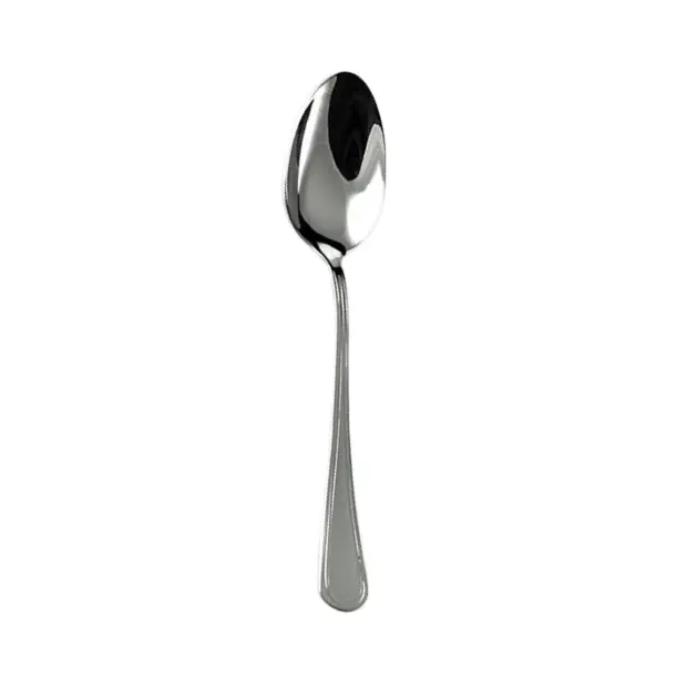 Stefania tea spoon by Svanera, elegant cutlery with intricate design, displayed on a neutral background.