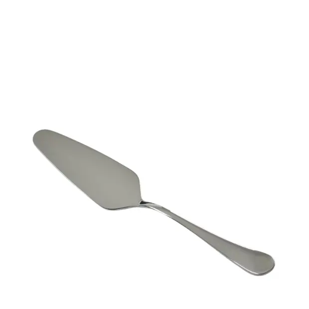 Svanera Claudia Cake Server with stainless steel handle and decorative blade for serving slices of cake or dessert.