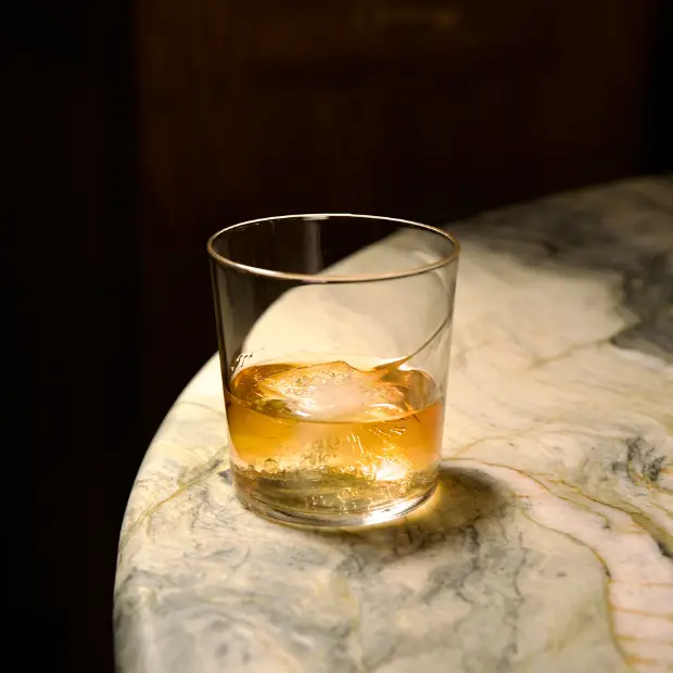 Six Bormioli Rocco Swirl medium whisky tumblers with a textured glass design, set of six by Glassware UK.