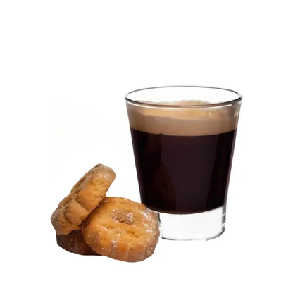 Set of six Bormioli Rocco espresso shot glasses, 85ml coffee glassware, clear glass with sleek design by Glassware UK