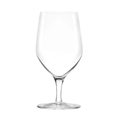 Set of six Stolzle Ultra Mineral Water Whisky Tumblers, 450ml glasses with clear glass design by Glassware UK.