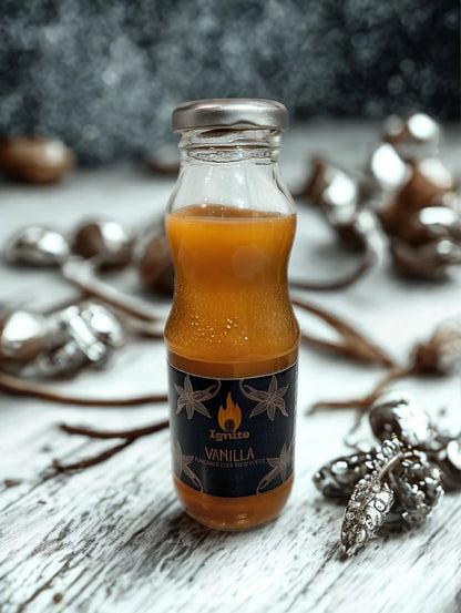 Assorted Ignite Coffee Co cold brew tasting pack with vanilla-flavored cold brews in six handpicked bottles.