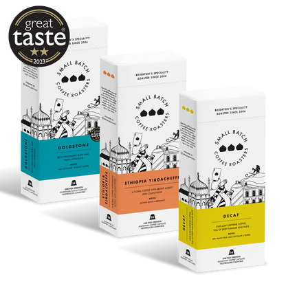 Small Batch Coffee Pods - Goldstone, Ethiopia & Decaf