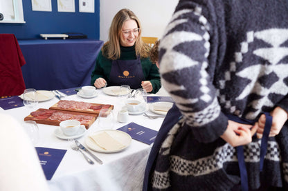 Bray Cured Chorizo and Salami course gift card in a boxed presentation, perfect for charcuterie enthusiasts and culinary gifts.
