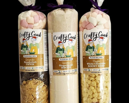 Crafty Cook Hamper10 savory and sweet bundle with assorted treats, perfect for festive gift-giving and holiday celebrations.