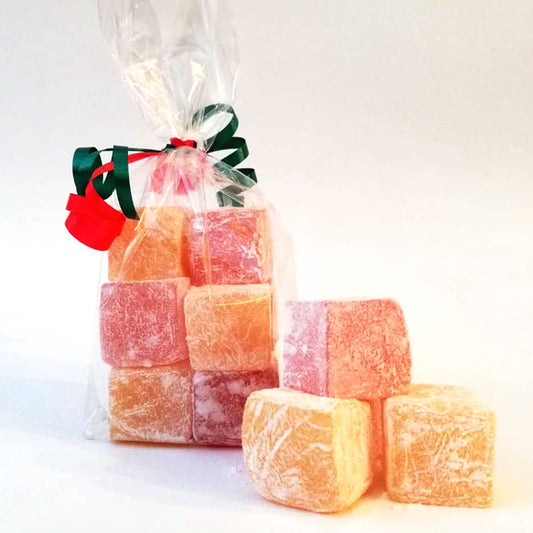 Rose and lemon Turkish delight