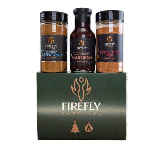 BBQ Christmas Gift Box with Award-Winning Rubs and Sauce