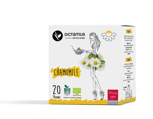 Greek Organic Chamomile 20 Tea bags