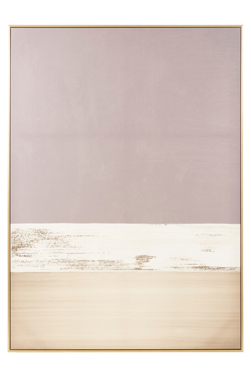 Orsina Astratto canvas wall art with abstract gold and grey foil design