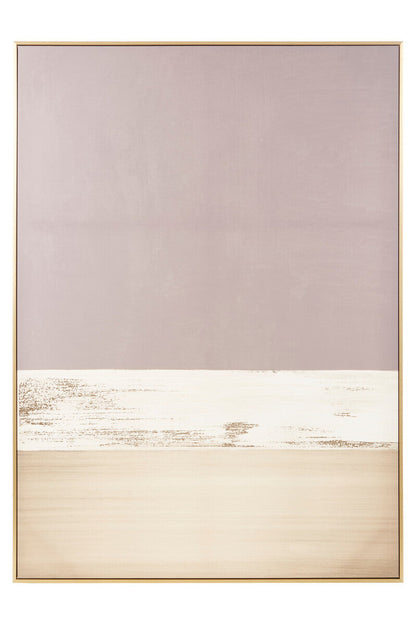 Orsina Astratto canvas wall art with abstract gold and grey foil design