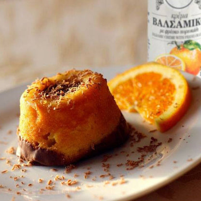 Balsamic Cream with Fresh Oranges - Cretan Nectar