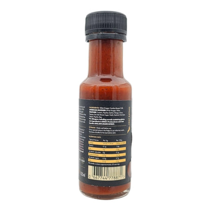 FireFly Barbecue Carolina Reaper Hot Chilli Sauce bottle with vibrant label, showcasing fiery red chili peppers and bold spicy flavor.