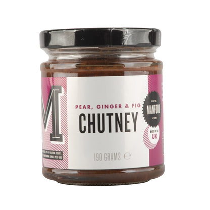 Manfood Cheese Essentials gift box with assorted chutney and jelly jars for cheese pairing, neatly arranged in a gift set.