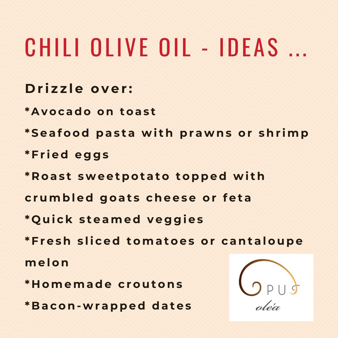 OPUS oléa CHILI olive oil 250ml