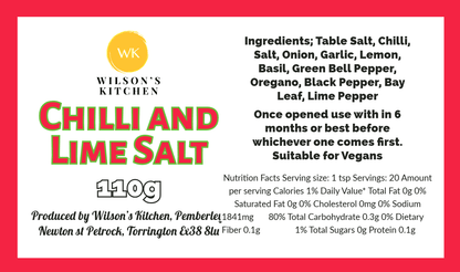 Chilli and Lime Salt