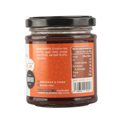 Chilli Cranberry and Orange Sauce