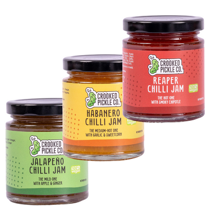 Chilli Jam Trio: The Ultimate Heat Experience