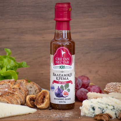 Balsamic Cream with Fig - Cretan Nectar