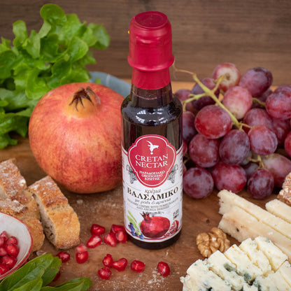 Balsamic Cream with Pomegranate & Aronia Berries - Cretan Nectar