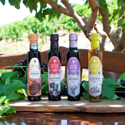 White Balsamic Vinegar with Mustard and Honey - Cretan Nectar