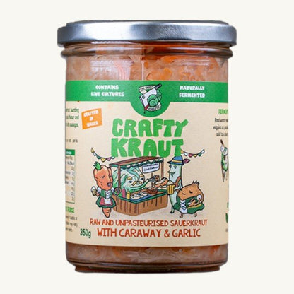 CRAFTY KRAUT WITH CARAWAY & GARLIC