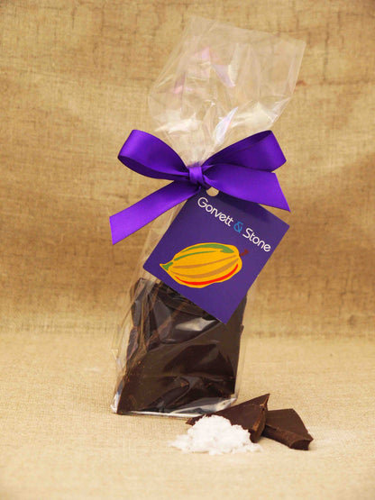 Sea Salt Shards in 70% Dark Chocolate