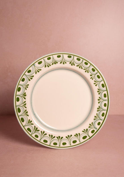 Cordelia Dinner Plate, Green Set of 4