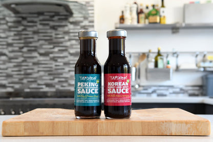 TAISHON PEKING AND KOREAN SAUCE MIXED TWIN PACK (VEGAN)