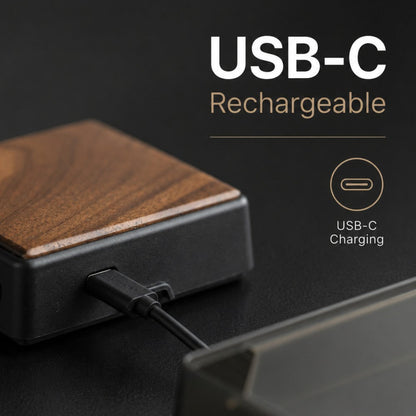 KNOCDIC® Mini coffee scale with timer, USB-C, digital espresso scale for precise coffee weighing and brewing.