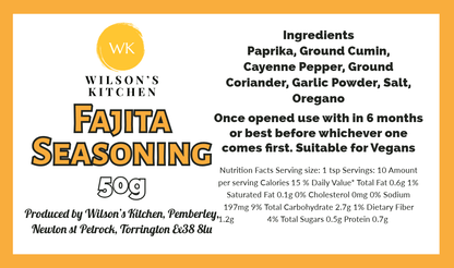Fajita Seasoning