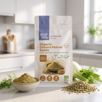 Organic Ground Fennel Seeds