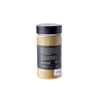 FireFly Barbecue Boston Beach Jerk Rub in a jar, showcasing the spicy seasoning blend for grilling and BBQ.